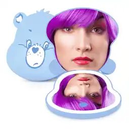Walmart Impressions Vanity Care Bears Grumpy Bear Beary Cute Lighted Compact Mirror with 3X Magnification offer