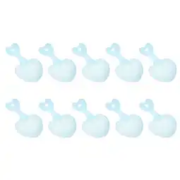 Walmart 10 Pcs Hamster Spoon Plastic Spoons Food Flour Scoop Dog Pet Supply Feeding Small Scooper offer