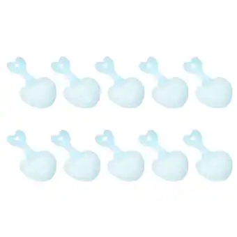 Walmart 10 Pcs Hamster Spoon Plastic Spoons Food Flour Scoop Dog Pet Supply Feeding Small Scooper offer