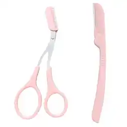 Walmart Eyebrow Shaping Knife Universal Eyebrow Trimmer/Comb Eyelash Hair Scissors Cutter Shaper Beauty Tool offer