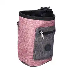 Walmart Pet Food Treat Pouch Lightweight Snack Bag Portable Food Bag Dog Accessories (Pink) offer