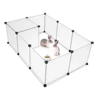 Walmart Lowestbest Pet Playpen, Small Animal Portable Cage Indoor Yard, Pet Playpens for Cats, Dogs offer