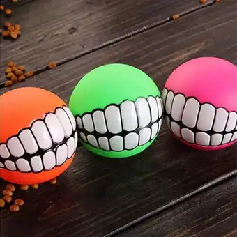 Walmart Wamans Sound Ball Pet Dog Puppy Squeaky Chew Toy Squeaker Ball Funny Toys Clearance Items offer