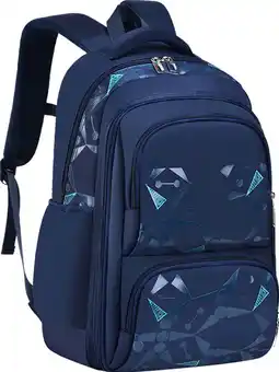 Walmart Aursear Boys School Backpacks for Kids, Bookbags for Teens, Lightweight Shoulder School Bags, Blue offer