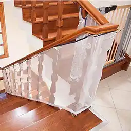 Walmart Stair Safety Net Small Gridding Protection Installation Balcony Baby Secure Gate offer