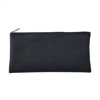 Walmart Pen + Gear Cloth Zipper Pencil Pouch Pencil Case Black offer