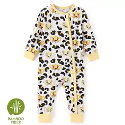 Walmart Disney Bamboo Baby Romper Lion King Simba Graphic Long Sleeve Jumpsuit Coverall Gift Newborn Infant offer