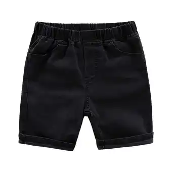 Walmart Baby Boy's Denim Shorts Summer Casual Elastic Waisted Pull-On Jean Shorts offer