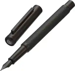 Walmart Matte Black Forest Fountain Pen Extra Fine Nib Classic Design with Converter and Metal Pen offer