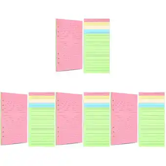 Walmart 200 Pcs A5 Filler Paper Planner Refill Paper Loose Leaf Binder Paper Planner Note Book Filler Paper offer