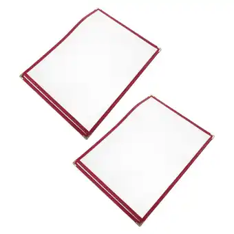 Walmart Sheer Sleeves Cookbook Holder Stand Recipe Folder Menu Hard Cover A4 Binder Covers 8.5 Shelf 2 Pcs offer