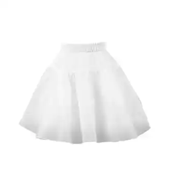 Walmart Girls Dress Skirt Inside Skirt Support White Birthday Dinner Performance Dress Puffy Skirt Dailywear offer