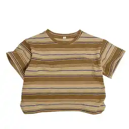 Walmart WUXIAN Child Tshirts Unisex Boys Girls Striped Casual Tops T-Shirt Tee Cute Streetwear offer