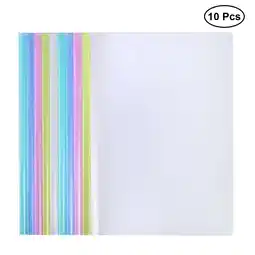 Walmart Transparent Slide Bar File Folders for A4 Documents with 0.5cm Capacity Assorted Color PP Material offer
