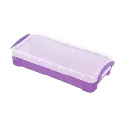 Walmart Tahtuvzn Storage Containers Transparent Plastic Pencil Case Box Home Decor offer