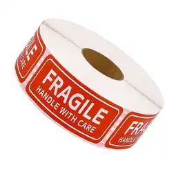 Walmart 500pcs Fragile Stickers Handle with Care Warning Packing Shipping Label Stickers offer
