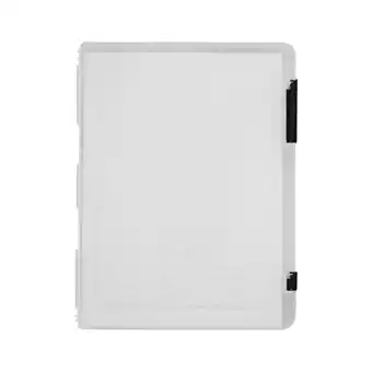 Walmart lulshou A5 Transparent Storage Box Clear Plastic Document Paper Filling Case File Box offer