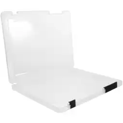Walmart Stand Plastic Filing Box File Folders Birth Certificate Holder Scrapbook Paper Storage Plastic Case offer
