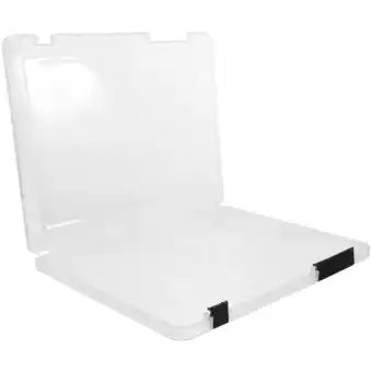 Walmart Stand Plastic Filing Box File Folders Birth Certificate Holder Scrapbook Paper Storage Plastic Case offer