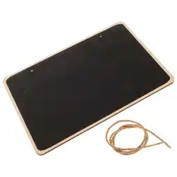 Walmart Wooden Hanging Chalkboard Sign Writing Memo Board Sign Wall Hanging Message Board offer