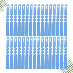 Walmart WORGEOUS 200 Pcs Gardening Label Plant Stakes Marker Labels Flower Pot Blue offer