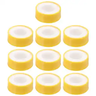 Walmart 10 Rolls PTFE Duct Tape Plumbers Tape Thread Seal Tape Tape for Home offer