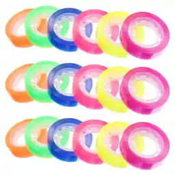 Walmart 24 Rolls Color Transparent Tape Clear Duct Refills Office Supplies Invisible Student Bopp offer