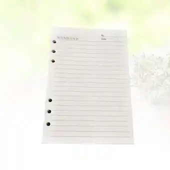 Walmart FRCOLOR 80 Pages Loose Leaf Paper for Notebok Refills Inserts Beige offer