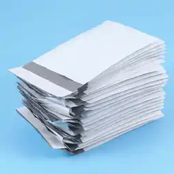 Walmart White Mailer with Strong Adhesive for Delivery Use Lightweight Waterproof 50 Pieces offer