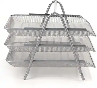 Walmart Gseagtia Desk Organizer with Sliding Trays for Letters, Documents, Mail, Files, Paper offer
