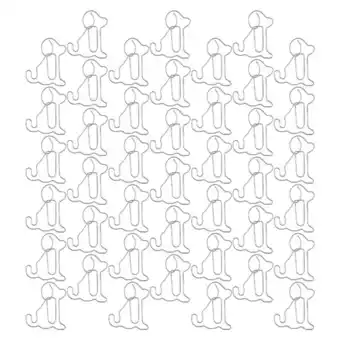 Walmart 100 Pcs Sitting Dog Paper Clip Folder Metal Clips Small Office Document for Supplies offer