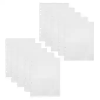 Walmart FRCOLOR Cash Stuffing Envelopes Binder Loose Leaf Cover Clear Pockets Photos Office Man Transparent offer