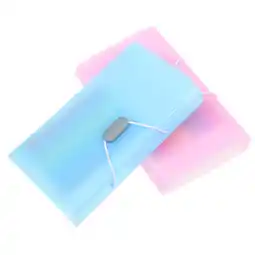 Walmart Qinf A6-Size Accordion File Organizer, Blue & Pink, 2 Pack offer