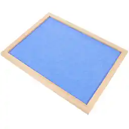 Walmart FRCOLOR Blue Synthetic DIY Message Board for Quality and Practical Use at Home or Classroom 1pc offer