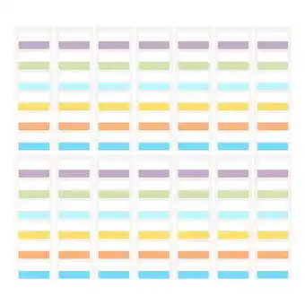 Walmart 300 Pcs Page Markers Page Sticky Index Book Index Tabs Binder Book Sticky Tabs offer