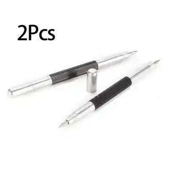 Walmart Double Ended Tungsten Carbide Scribing Pen Hard Material Marker offer
