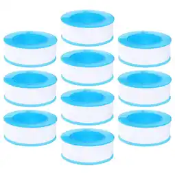 Walmart 10 Rolls Sealing Raw Material Tape Duct Water Resistant Seam PTFE Rubberized Super Strong White offer