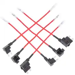 Walmart 6 Pcs Take Electrical Appliances and Wires Fuse Taps Automotive Heavy Duty Mini Circuit Car Holder offer