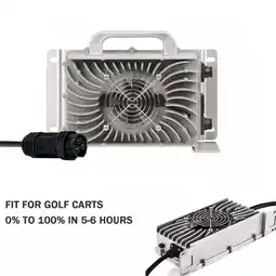 Walmart 36V 20A Golf Carts Battery Charger,for 36V Lithium LiFePo4 Batteries,IP67 38.4V RV Battery Charger offer