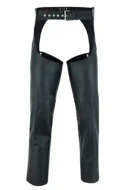 Walmart Daniel Smart Motorcycle Leather Chaps All Season Unisex Biker Assless Chaps with Customizable fit offer