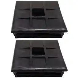 Walmart Zonhebin 2pcs Automotive RV Bumper End Caps 4 Inch Bumper Plugs End Covers for RV Camper Trailer offer