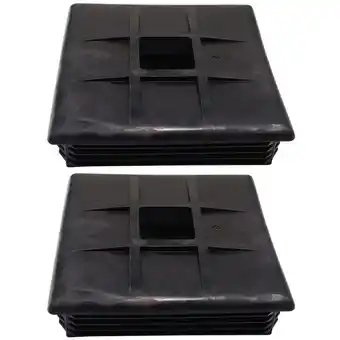Walmart Zonhebin 2pcs Automotive RV Bumper End Caps 4 Inch Bumper Plugs End Covers for RV Camper Trailer offer
