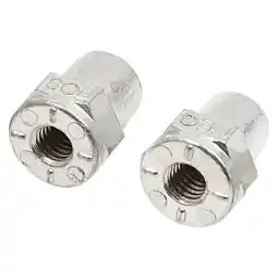 Walmart 2pcs Zinc Alloy Positive Negative Battery Post Terminal Adapters for Car offer
