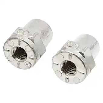 Walmart 2pcs Zinc Alloy Positive Negative Battery Post Terminal Adapters for Car offer