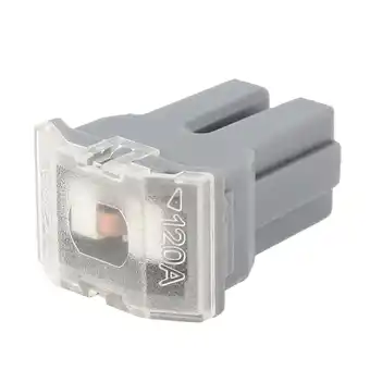 Walmart Unique Bargains Vehicles Gray Plastic Female Plug in PAL Type 120A Fuse offer