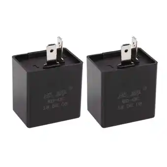 Walmart 2pcs 12V 2 Terminals Turn Signal Light Electronic Flasher Relay for Motorcycle offer