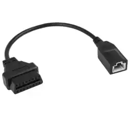 Walmart DC 12V 3 Pin to 16 Pin OBD2 Diagnostic Connector Cable 31cm Length for Honda offer