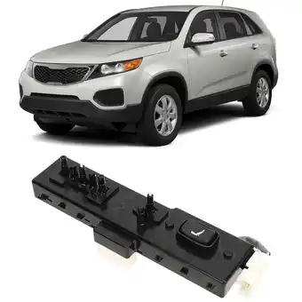 Walmart FYUU Left Driver Side Black Front Power Seat Switch For Kia Sorento 2011-15 offer