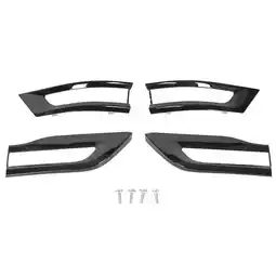 Walmart 4Pcs Gloss Black Plastic Tail Light Trim Bezel Kit for Grand Cherokee 14-20 offer