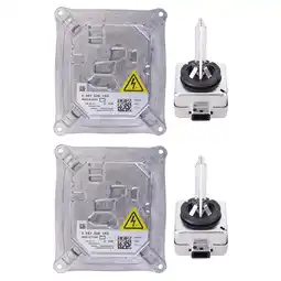Walmart iSpchen DTS Xenon HID Headlamp Ballast Unit Module w/ Bulb for Cadillac 2006-2011, Replaces 25806714 offer